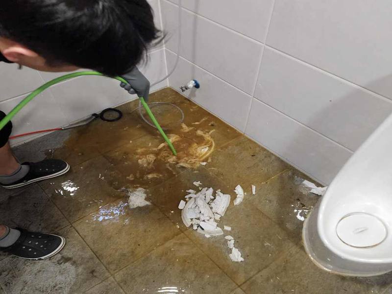 하남 역류 작업사례 8